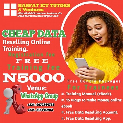 DATA RESELLING DATA ONLINE TRAINING